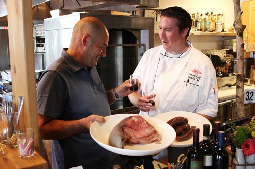 Co-owners Aldo Zaninotto and chef Cameron Grant